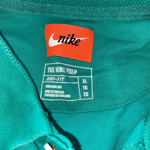 Nike green polo shirt - Picture 3 of 4